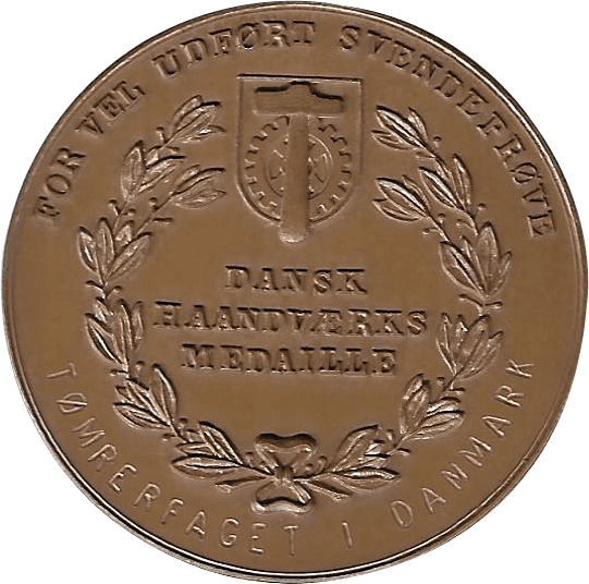 Flemming Bechs medlaje fra vel udført svendeprøve